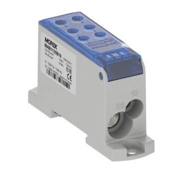 BLOK DYSTRYBUCYJNY OJL135A NIEBIESKI WEJ.1X35 WYJ.2X10/4X16MM