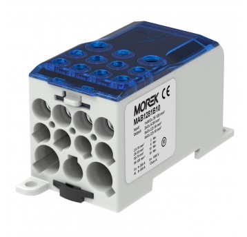 BLOK DYSTRYBUCYJNY OJL280A NIEBIESKI WEJ.1X120 WYJ.2X35/5X16/4X10