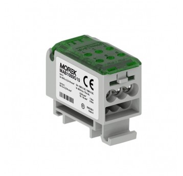 BLOK DYSTRYBUCYJNY OJL80A ZIELONY WEJ.1X16 WYJ.6X6MM