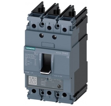 CIRCUIT BREAKER 3VA5 UL FRAME 125 BREAKING 3-POLE, LINE PROTECTION TM230