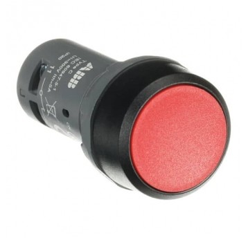 CP1-10R-01 PRZYCISK MONOST. CZERWONY 1NC