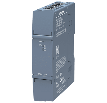 CSM 1277 G2 Compact Switch Module do SIMATIC S7-1200 G2 i do 3 dalszych użytkowników do Industrial Ethernet