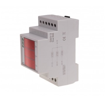 cyfrowy wskaźnik napięcia, trójfazowy, zak WSKAŹNIK ZASILANIA