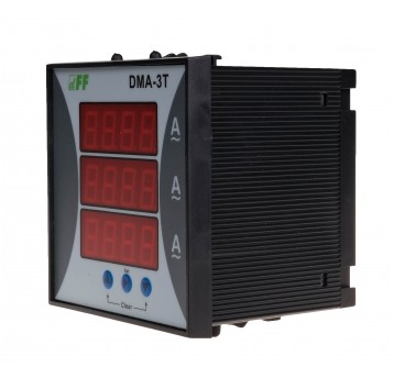cyfrowy wskaźnik wartości prądu, trójfaz. WSKAŹNIK ZASILANIA