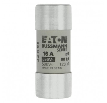 CYLINDRICAL FUSE 22 x 58 16A GG 500V AC Wkładka cylindryczna
