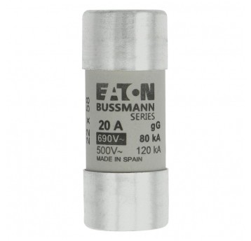 CYLINDRICAL FUSE 22 x 58 20A GG 500V AC Wkładka cylindryczna