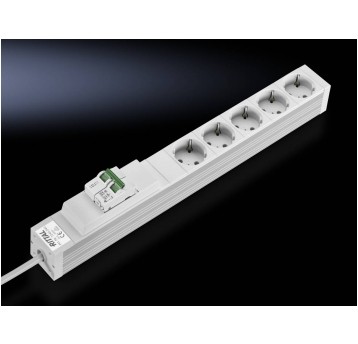 DK LISTWA ZASILANIA 5 GNIAZD Z WYŁĄCZNIKIEM PRZECIĄŻ.