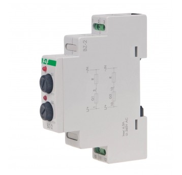 dwugniazdowy, maksymalny prąd wkładki 6.3A MODUŁ BEZPIECZNIKOWY