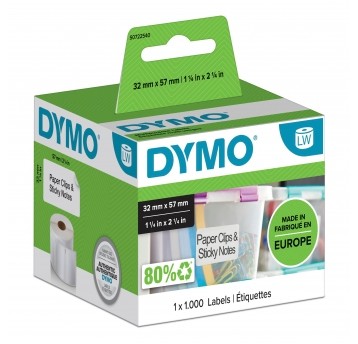 DY.ETYKIETA MULTI 57x32mm BIAŁ ETYKIETA