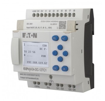 EASY-E4-DC-12TC1 EASYE4 8DI(4AI) 4DO-T 24VDC
