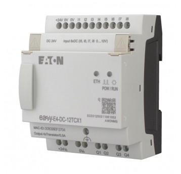 EASY-E4-DC-12TCX1 EASYE4 8DI(4AI) 4DO-T 24VDC