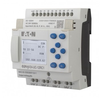 EASY-E4-UC-12RC1 EASYE4 8/4I 4DO-R 12-24DC/24AC