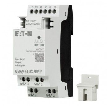 EASY-E4-UC-8RE1P EASYE4 4DI 4DO-R 12-24DC/24AC