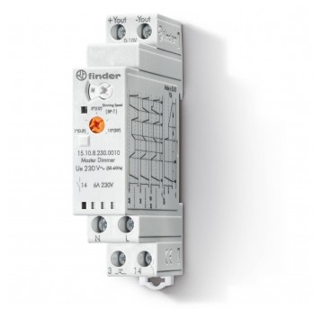 ELEKTRONICZNY PRZEKAŹNIK IMPULSOWY ZE ŚCIEMNIACZEM, 100W 45-65HZ,