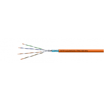 F/FTP 4x2xAWG23/1 FRNC 500 MH KAT.6A