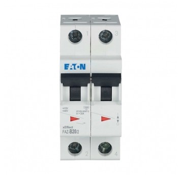 FAZ-B20/2 Wyłacznik nadprądowy serii 15k
