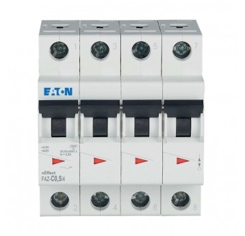 FAZ-C0,5/4 Wyłącznik nadprądowy serii 15k