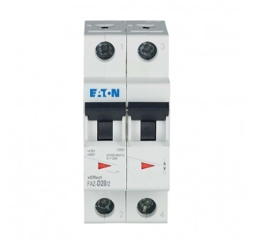 FAZ-D20/2 Wyłacznik nadprądowy serii 15k