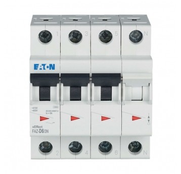 FAZ-D6/3N Wyłącznik nadprądowy serii 15k