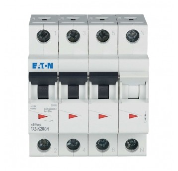 FAZ-K20/3N Wyłącznik nadprądowy serii 15k