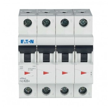 FAZ-K25/4 Wyłącznik nadprądowy serii 15k