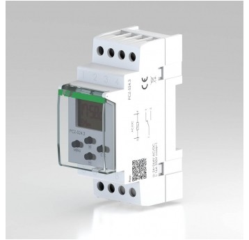 FX.astronomiczny, styk 1P, I=16A, Un=24-264V ZEGAR STERUJĄCY PROGRAMOWALNY