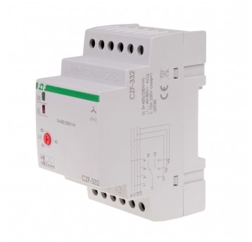 FX.styk 1P separowany, I=10A, 3 moduły CZUJNIK ZANIKU FAZY Z KONTROLĄ