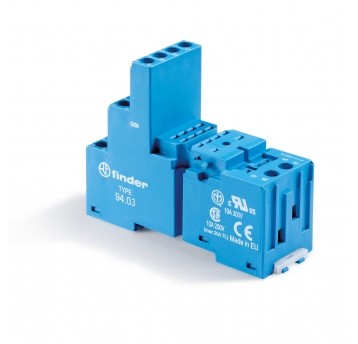 Gniazdo do przekaźników serii 55.33 zaciski śrubowe