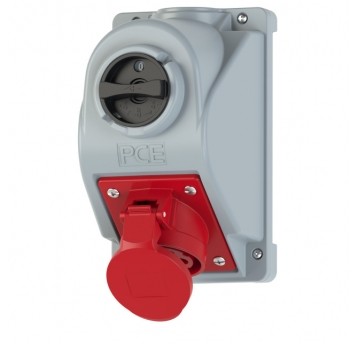 GNIAZDO STAŁE Z WYŁĄCZNIKIEM 0-1 16A PCE