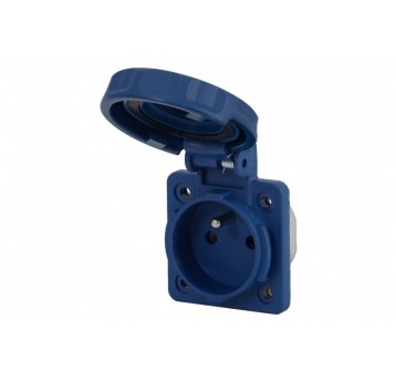 GNIAZDO TABLICOWE 16A 250V 2P+Z IP67