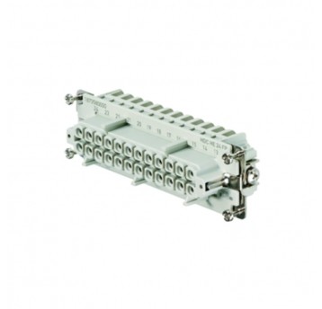 HDC HE 24 FP GNIAZDO PUSH-IN