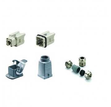 HDC-KIT-HA 04.400 ZŁĄCZE PRZEMYSŁOWE KOMPLET