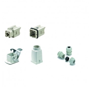 HDC-KIT-HA 04.401 M ZŁĄCZE PRZEMYSŁOWE KOMPLET