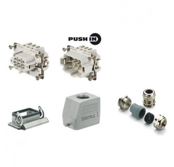 HDC KIT HE-P 06.11 M ZŁĄCZE PRZEMYSŁOWE KOMPLET