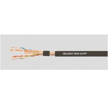 HELUKAT 300A U/UTP 4x2xAWG 21/1 PE CZARNY KABEL