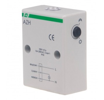 hermetyczny, Un=230V, I=10A, przewód przył AUTOMAT ZMIERZCHOWY