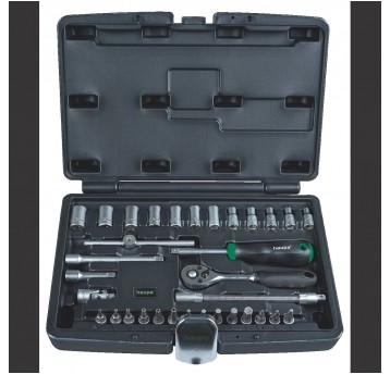 HP.ZESTAW KLUCZY NASADOWYCH KLUCZE NASADOWE 33 ELEM.