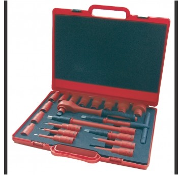 HP.ZESTAW KLUCZY NASADOWYCH VDE 1/2 ECO W WALIZCE