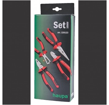 HP.Zestaw szczypiec VDE 4-elem. ZESTAW SZCZYPIEC
