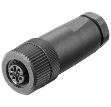 IE POWER M12 CABLE CONN. PRO