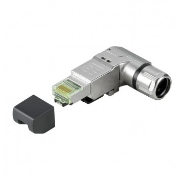 IE-PS-RJ45-FH-90-A-1.1 Wtyk RJ45 beznarzędziowy, kąto
