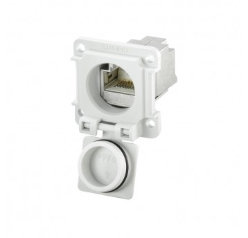 IE-XM-RJ45/RJ45 GNIAZDO NA LISTWĘ MONTAŻOWĄ