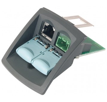 INDUSTRIAL ETHERNET FASTCONNECT RJ45 MODULAR OUTLET WITH POWER INSE