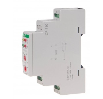 jednofazowy, Un=450V+N, I=10A, 1 moduł PRZEKAŹNIK NAPIĘCIOWY
