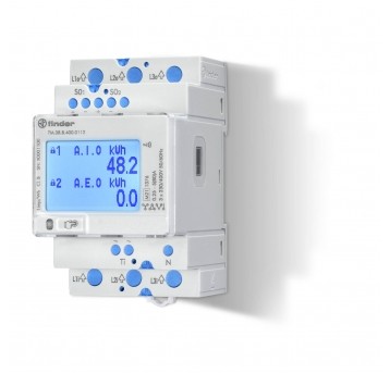 LICZNIK ENERGII ELEKTRONICZNY (WYŚWIETLACZ LCD) 3FAZ.