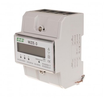 LICZNIK ENERGII ELEKTRYCZNEJ WZE-3 LICZNIK 3F.