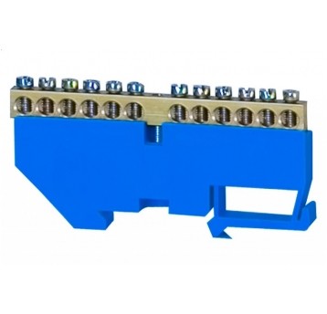 LISTWA ZACISKOWA LZ 12X16MM2 NIEBIESKA