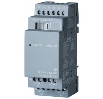 LOGO DM8 230R, EXP. MODULE, PU/I/O 230V/ MODUŁ LOGO 8