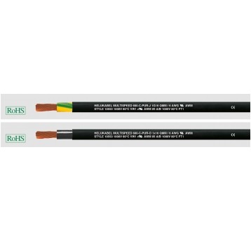M.SPEED 600-PUR-J 1x50 KABEL CZARNY