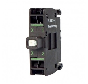 M22-CLEDC-B dioda LED, niebieska montowa